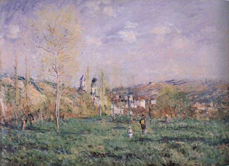 Claude Monet Springtime in Vetheuil Germany oil painting art